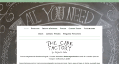 Desktop Screenshot of cakefactoryale.com